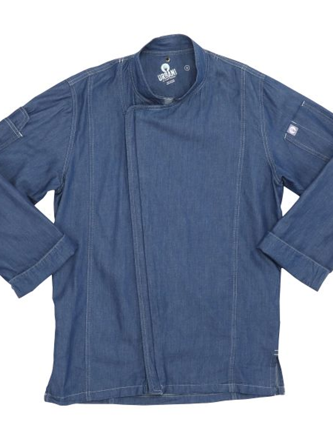 Chaqueta Chef Works Unisex  Gramercy Jeans Azul 6