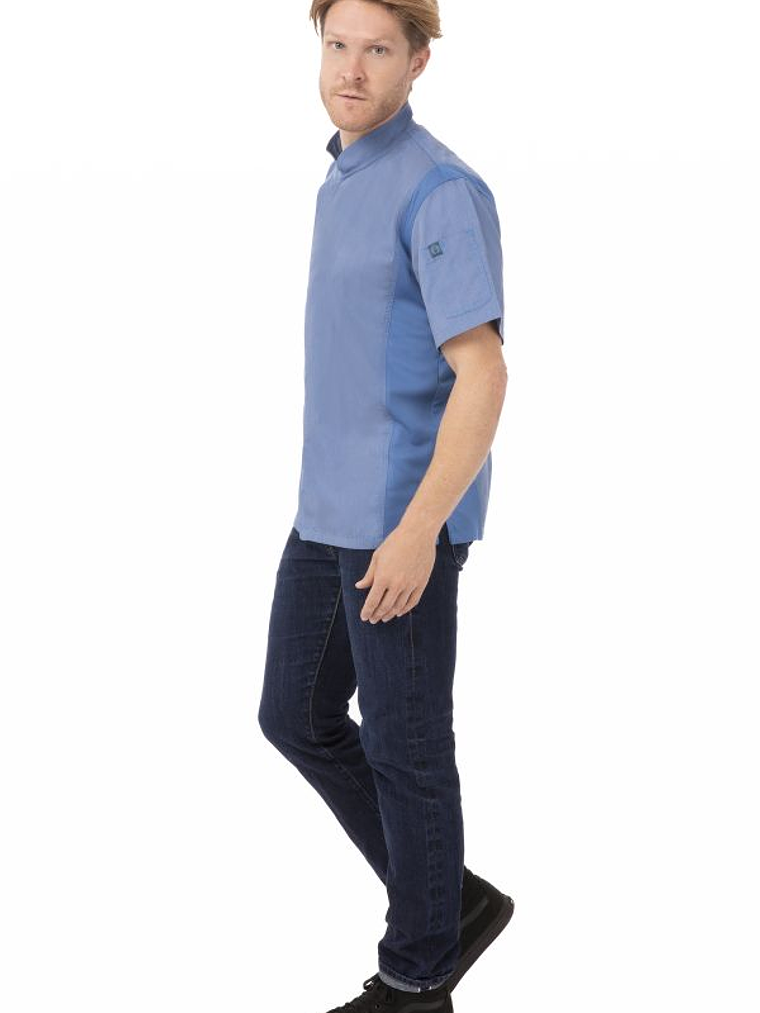 Chaqueta Chef Works Urban Unisex Springfield Azul Cielo 3