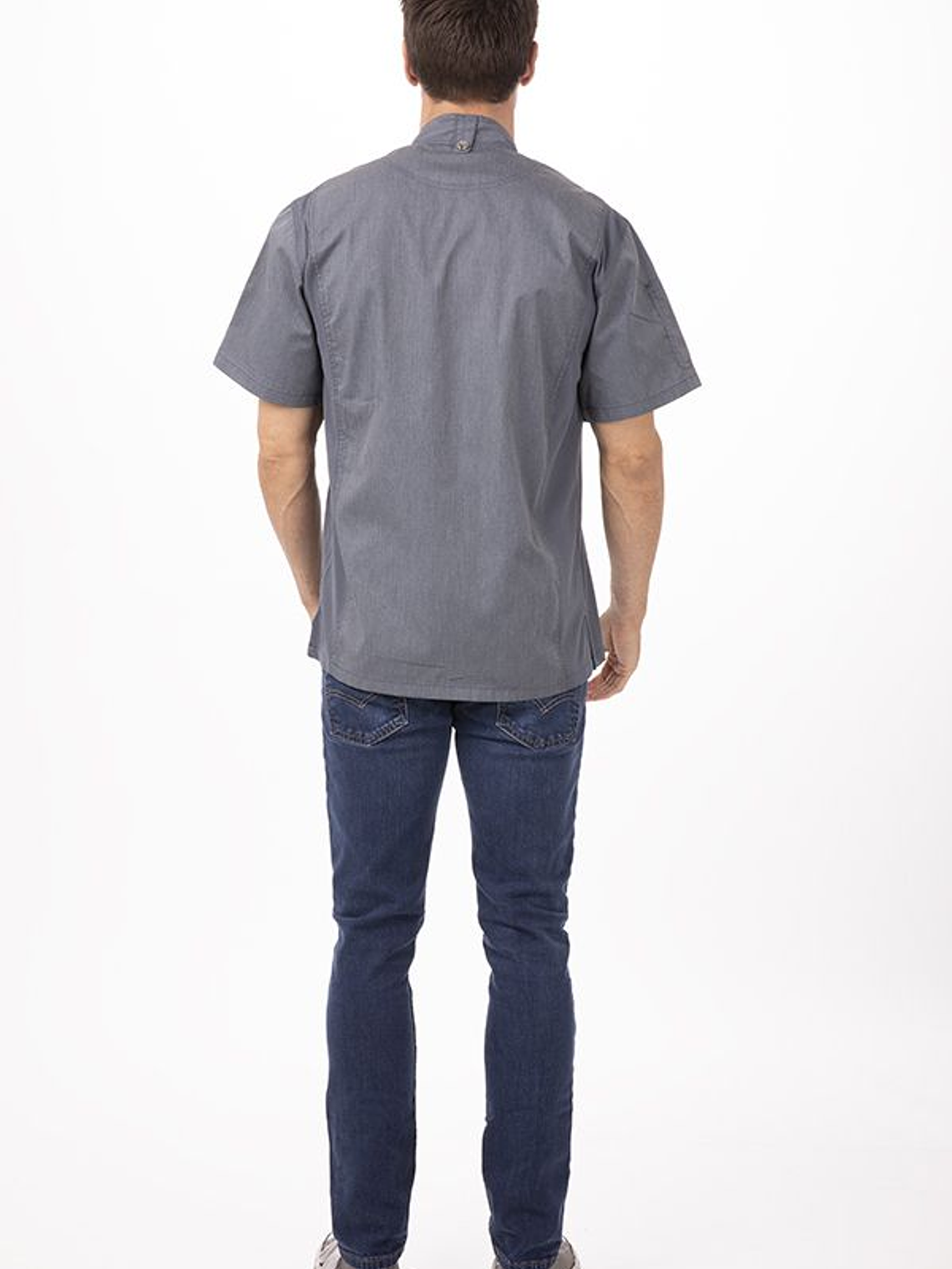 Chaqueta Chef Works Unisex Springfield Gris 3