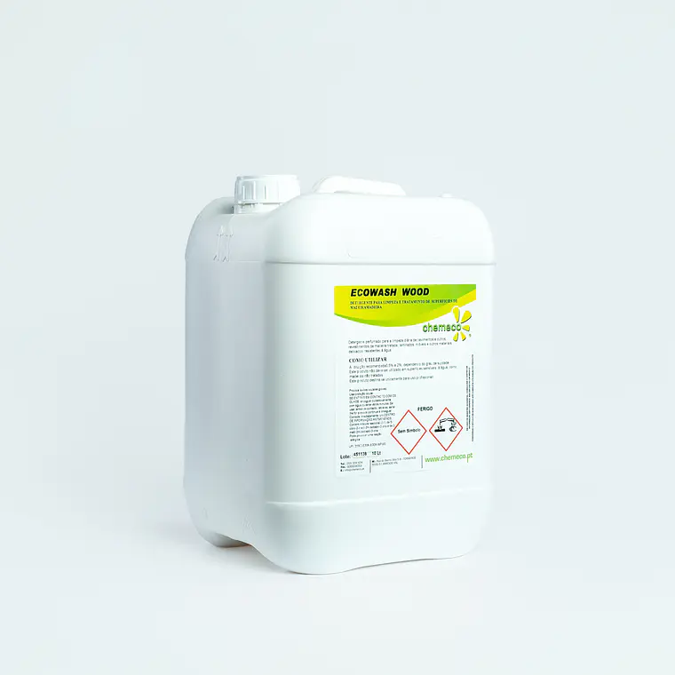 ECOWASH WOOD - Detergente para limpeza e tratamento de superfícies de madeira. 1