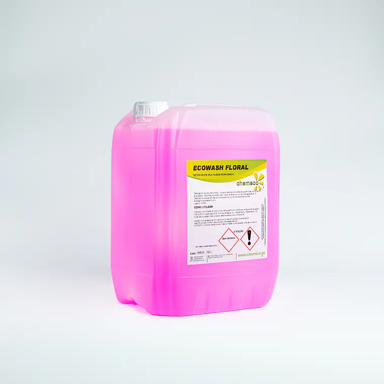 ECOWASH FLORAL - Detergente lava tudo perfumado. 1