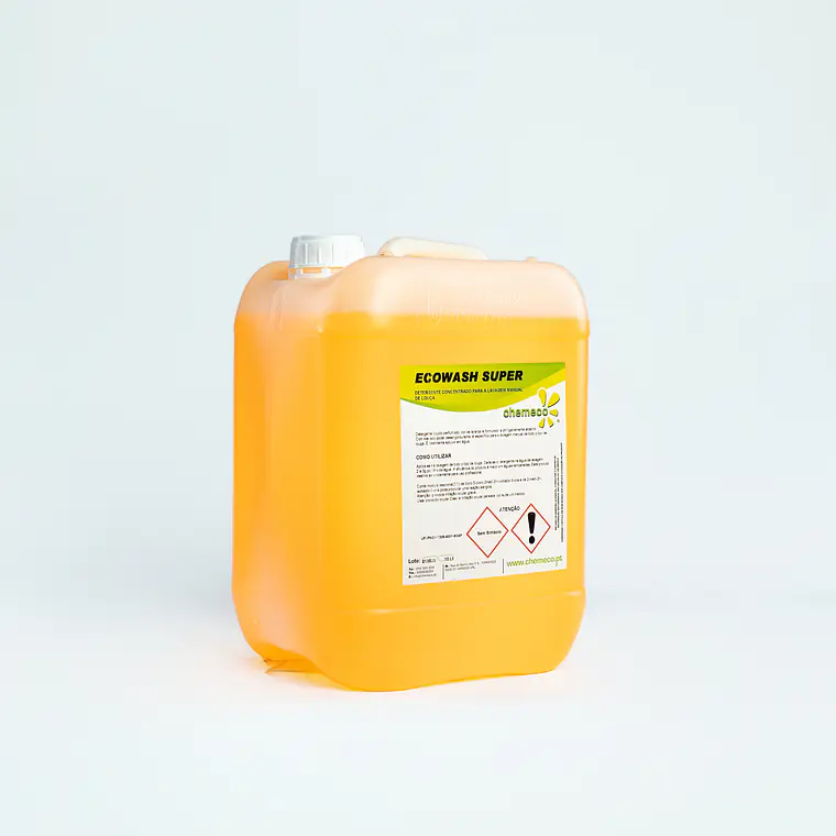 ECOWASH SUPER - Detergente concentrado para lavagem de louça. 1