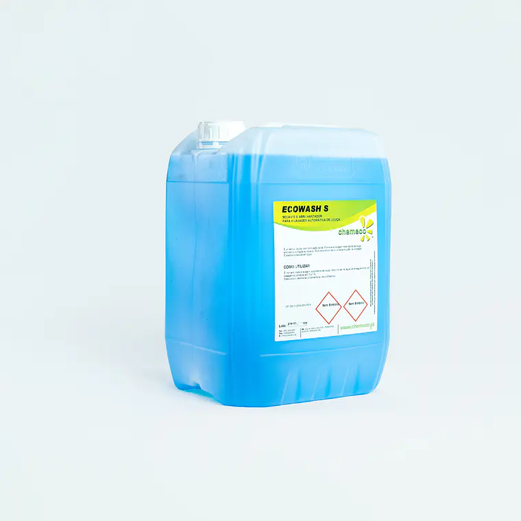 ECOWASH S - Secante e abrilhantador para lavagem automática de louça. 1