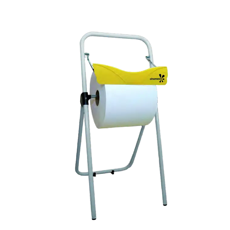 SUPORTE DE CHÃO P/ ROLO INDUSTRIAL                           1