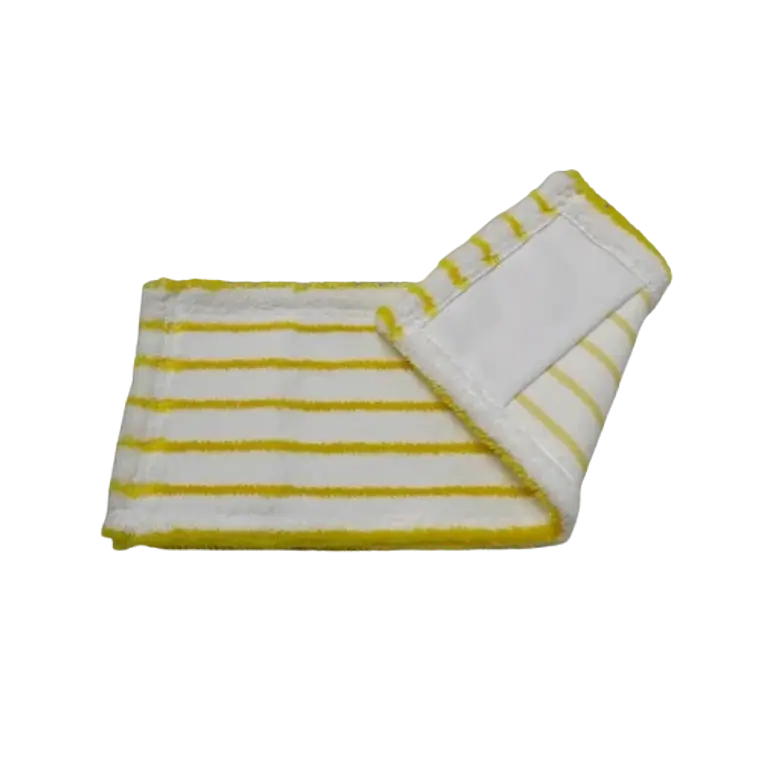 FRANJA DE LAVAGEM MICROFIBRA 50cm (amarela/branca) 1