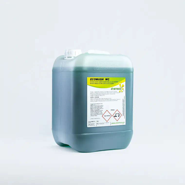 ECOWASH WC - Detergente perfumado para  lavagem e desodorização de louça sanitária. 1