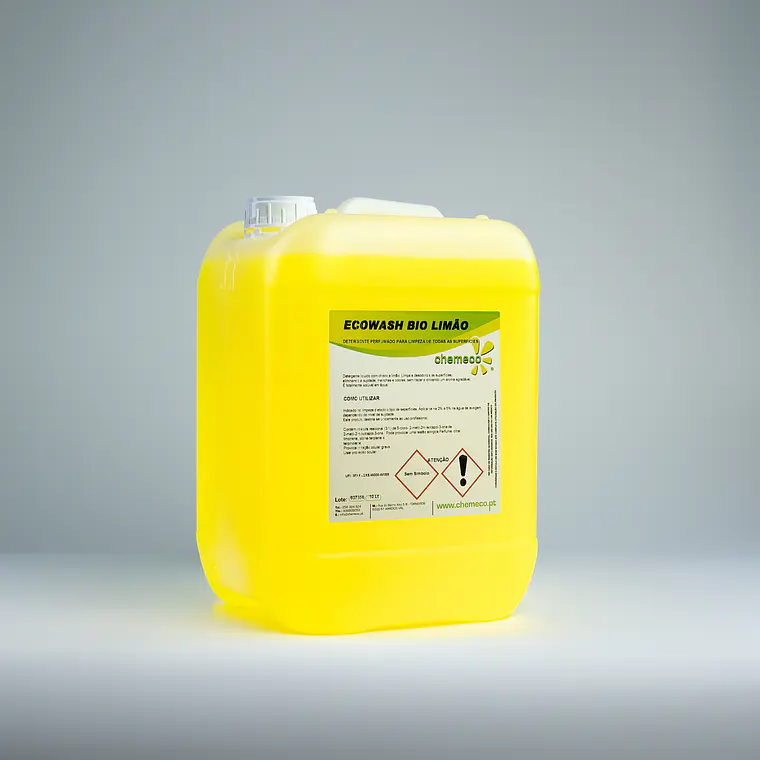 ECOWASH BIO LIMÃO - Detergente perfumado para limpeza de todas as superfícies. 1