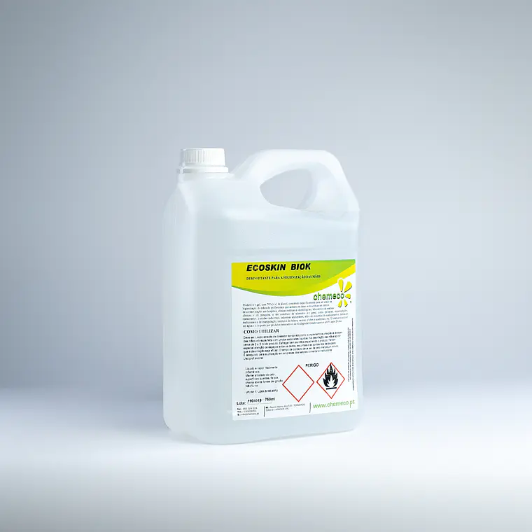ECOSKIN BIOK - Desinfetante para higienização das mãos 1
