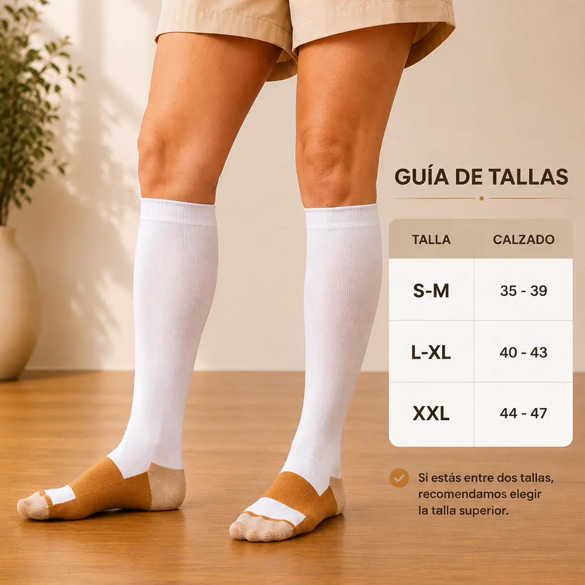 Medias de Compresión Cheras | Soporte y Comodidad para Uso Diario 5