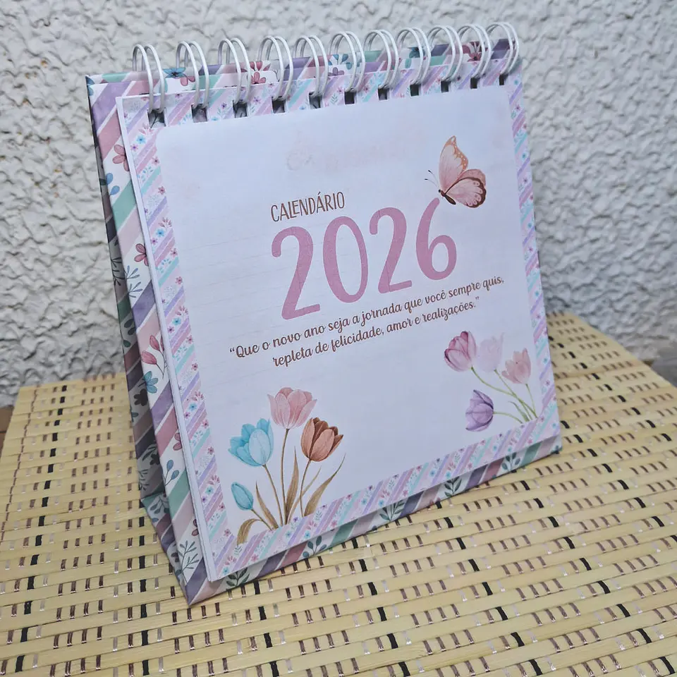 Calendário 2027 Coleção Flores 4