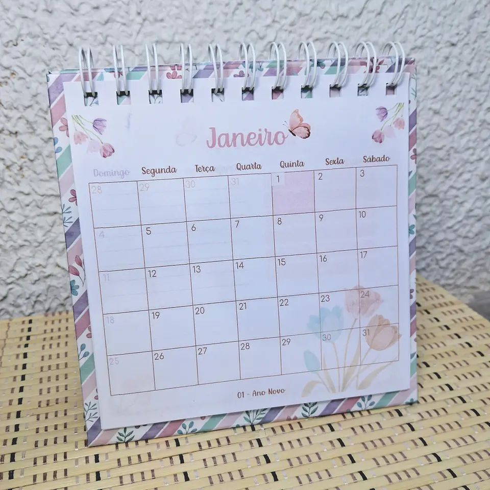 Calendário 2027 Coleção Flores 5