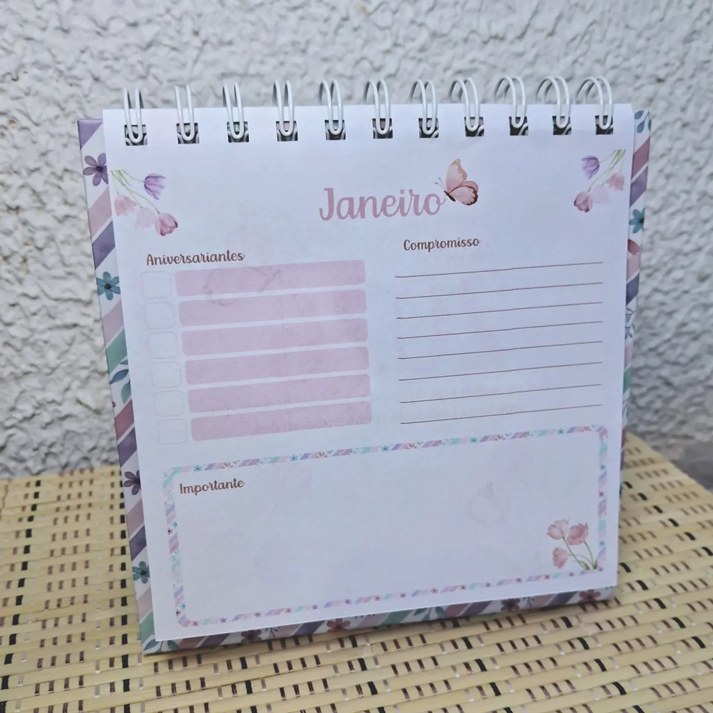 Calendário 2027 Coleção Flores 6