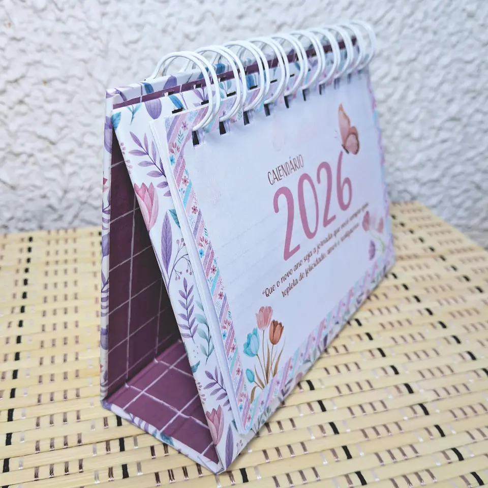 Calendário 2027 Coleção Flores 10