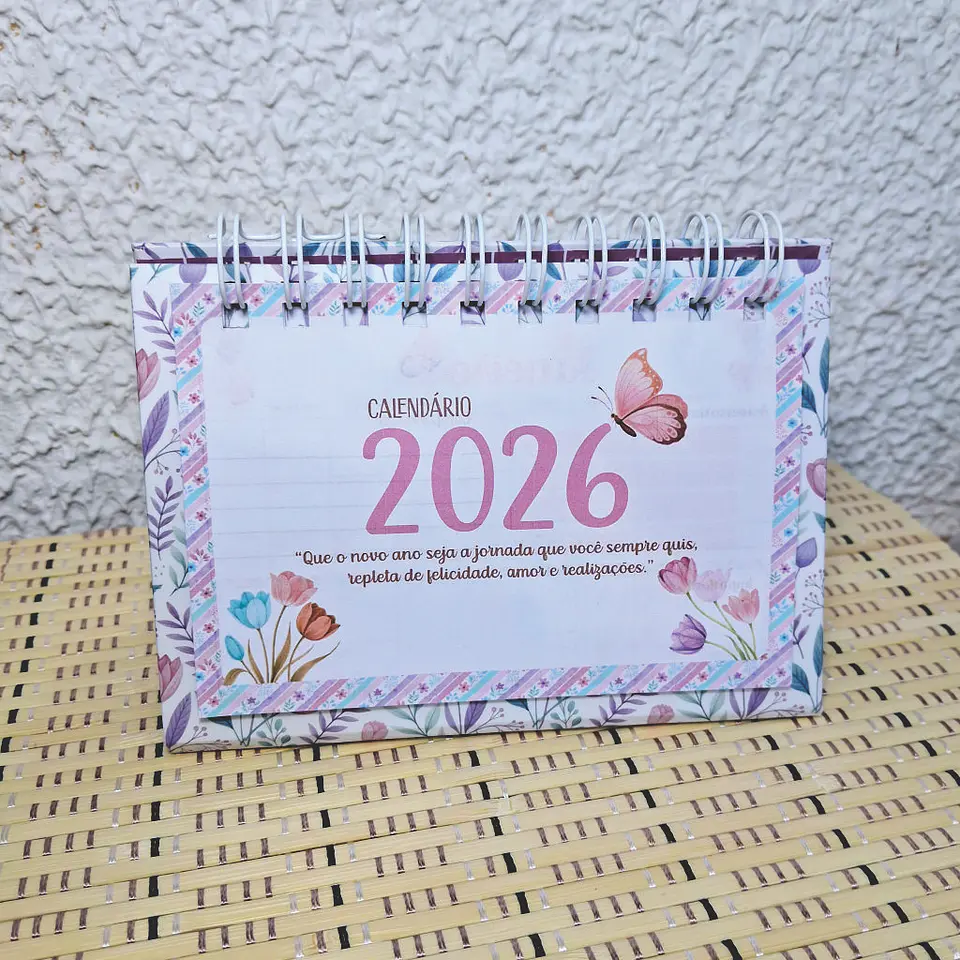 Calendário 2027 Coleção Flores 11