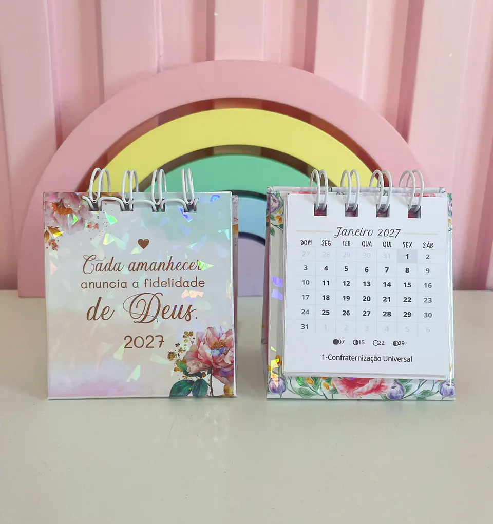 Mini Calendário 2027 1