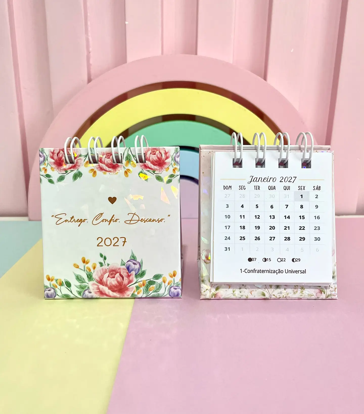 Mini Calendário 2027 2