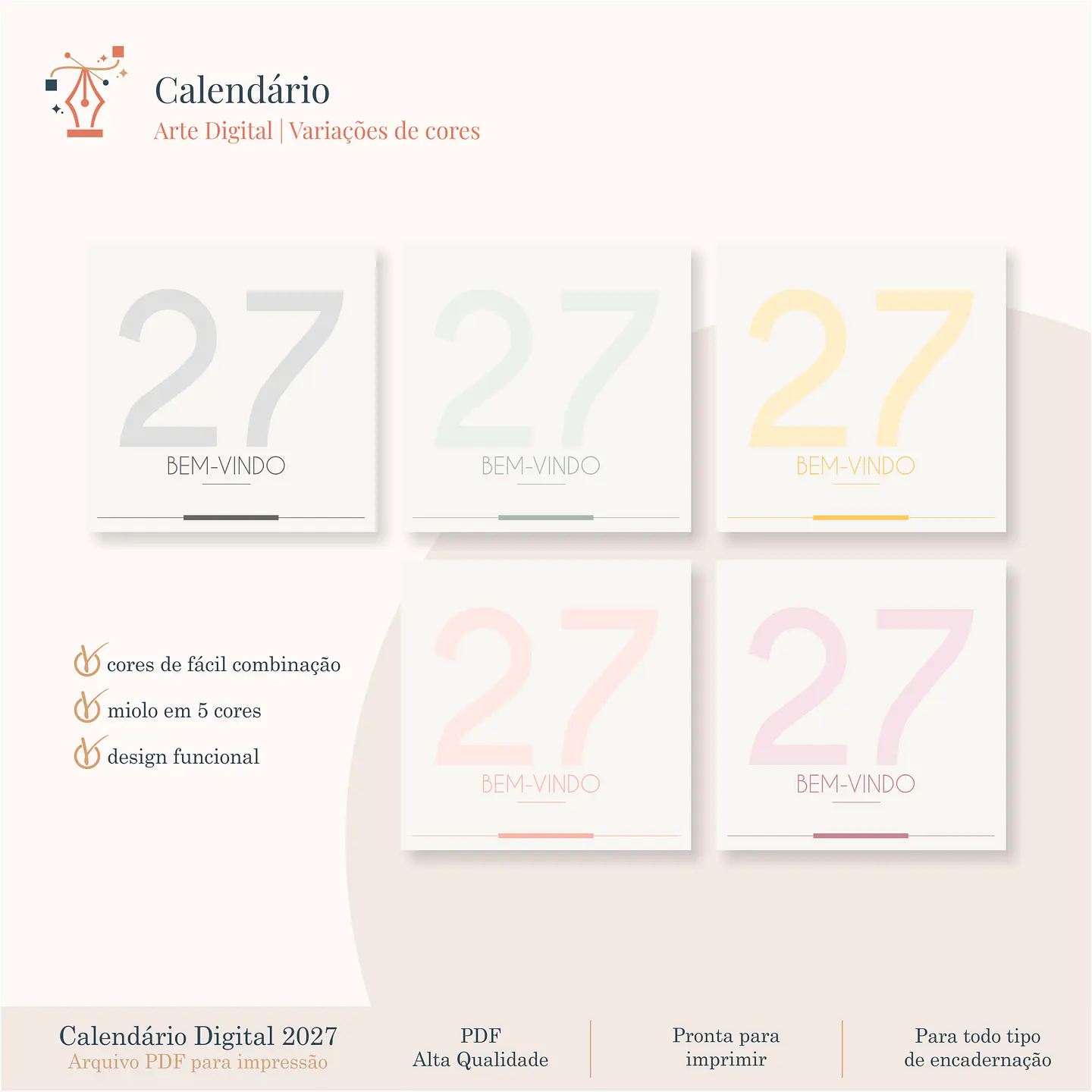 Calendário A5 2027 3