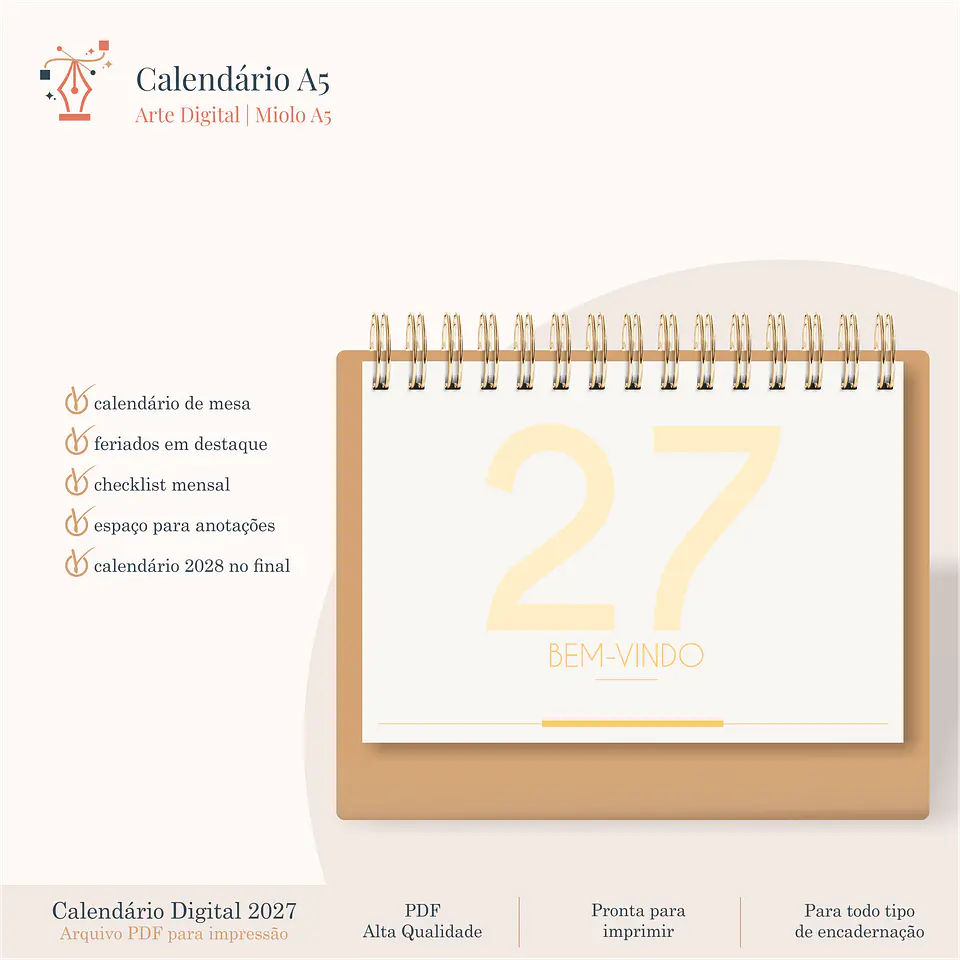 Calendário A5 2027 4