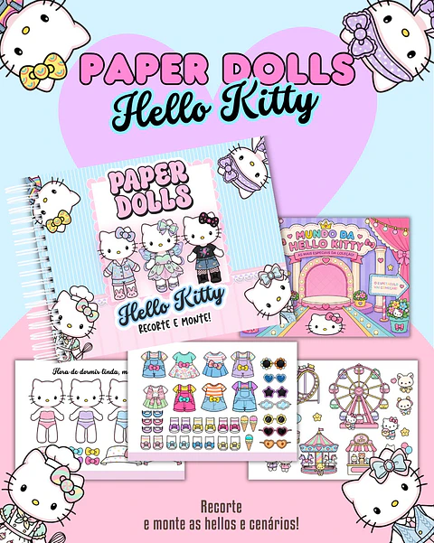 Hello Kitty - Paper Dolls