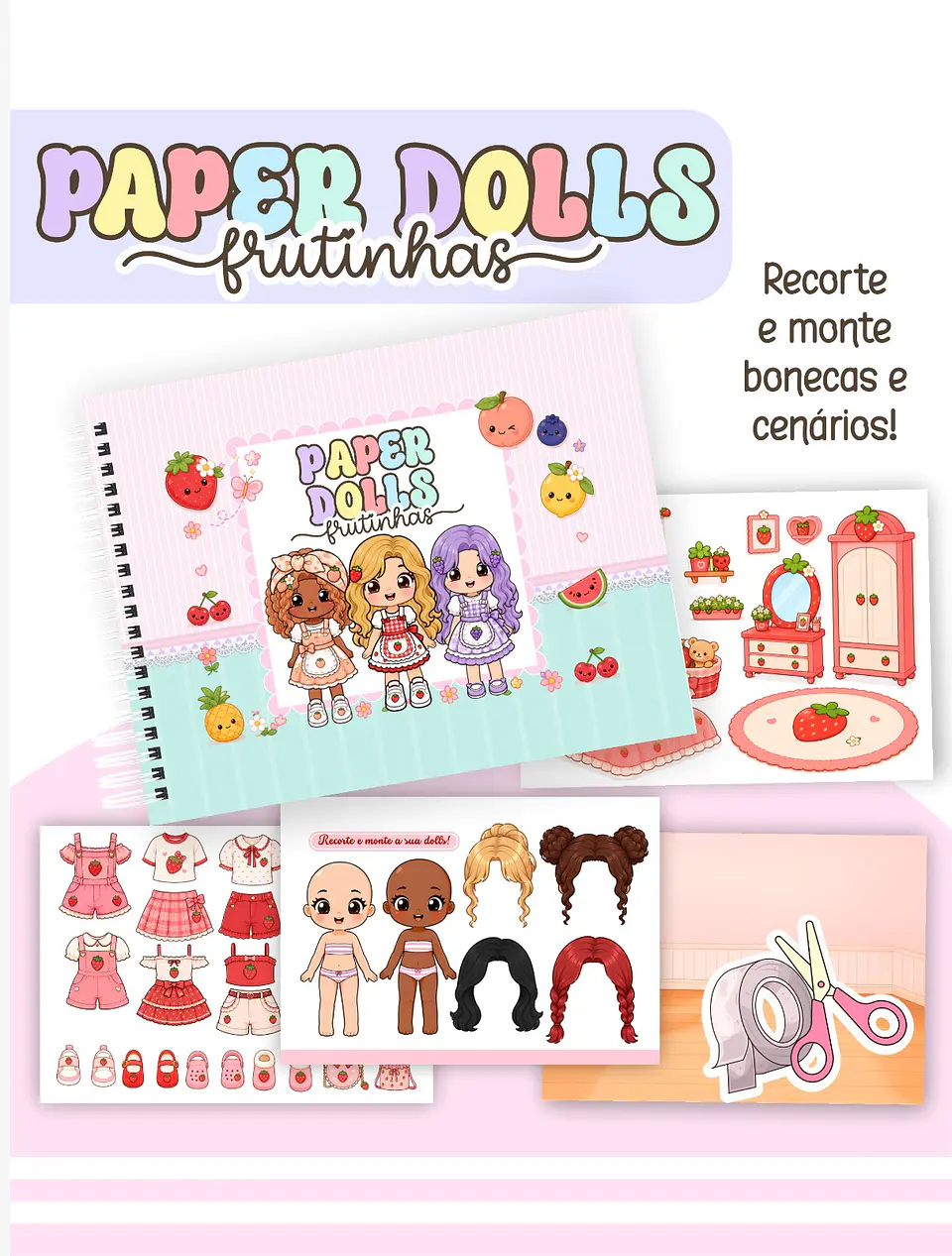 Frutinhas - Paper Dolls 1