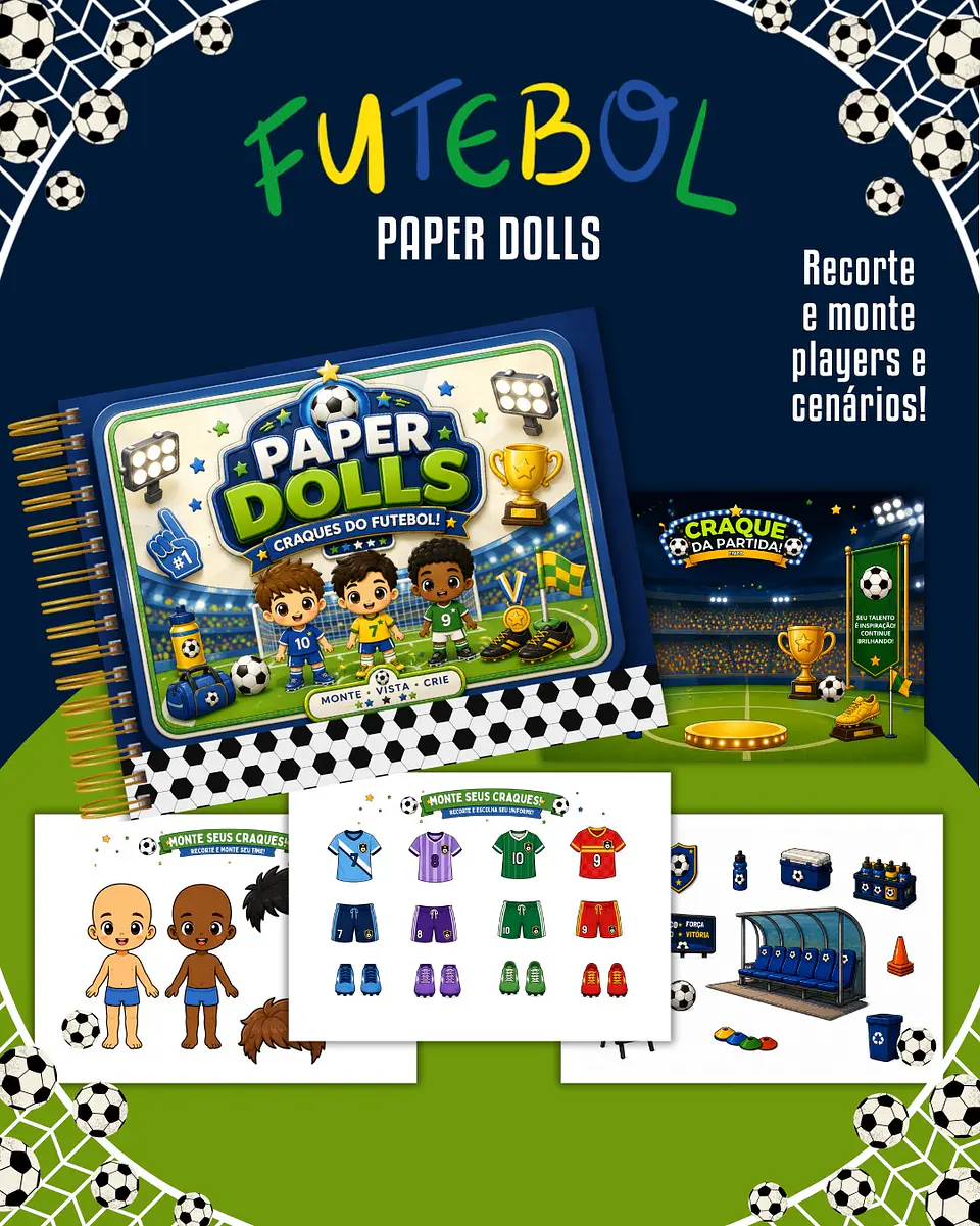 Futebol - Paper Dolls 1