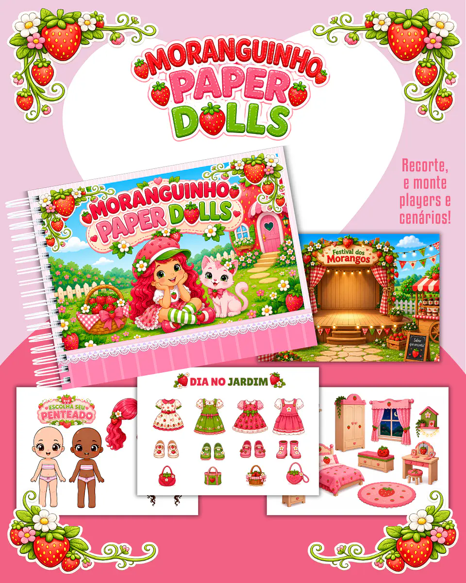Moranguinho - Paper Dolls 1