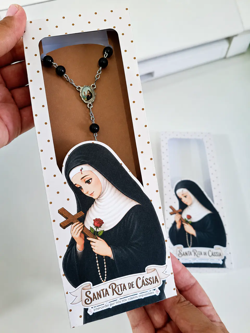 Caixa Terço Santa Rita de Cássia - Arquivo de Corte 1