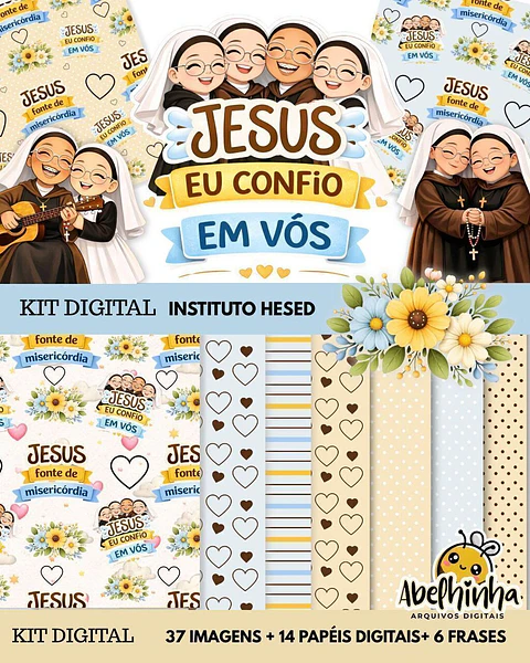 Jesus eu Confio em Vós - Kit Digital 