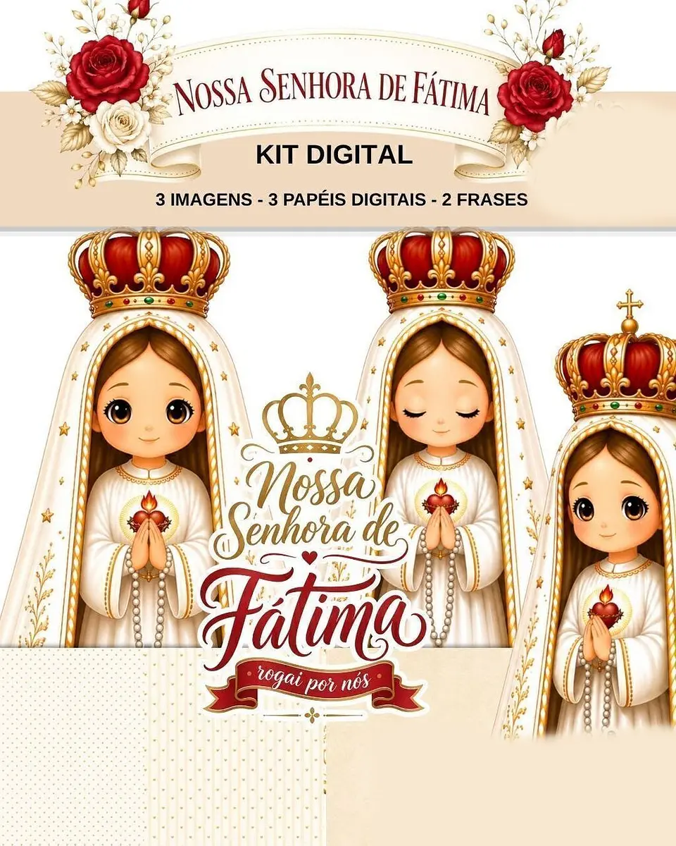 Nossa Senhora de Fátima - Kit Digital  1