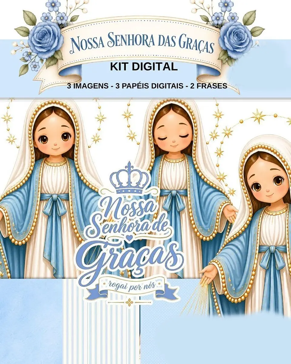 Nossa Senhora das Graças - Kit Digital  1