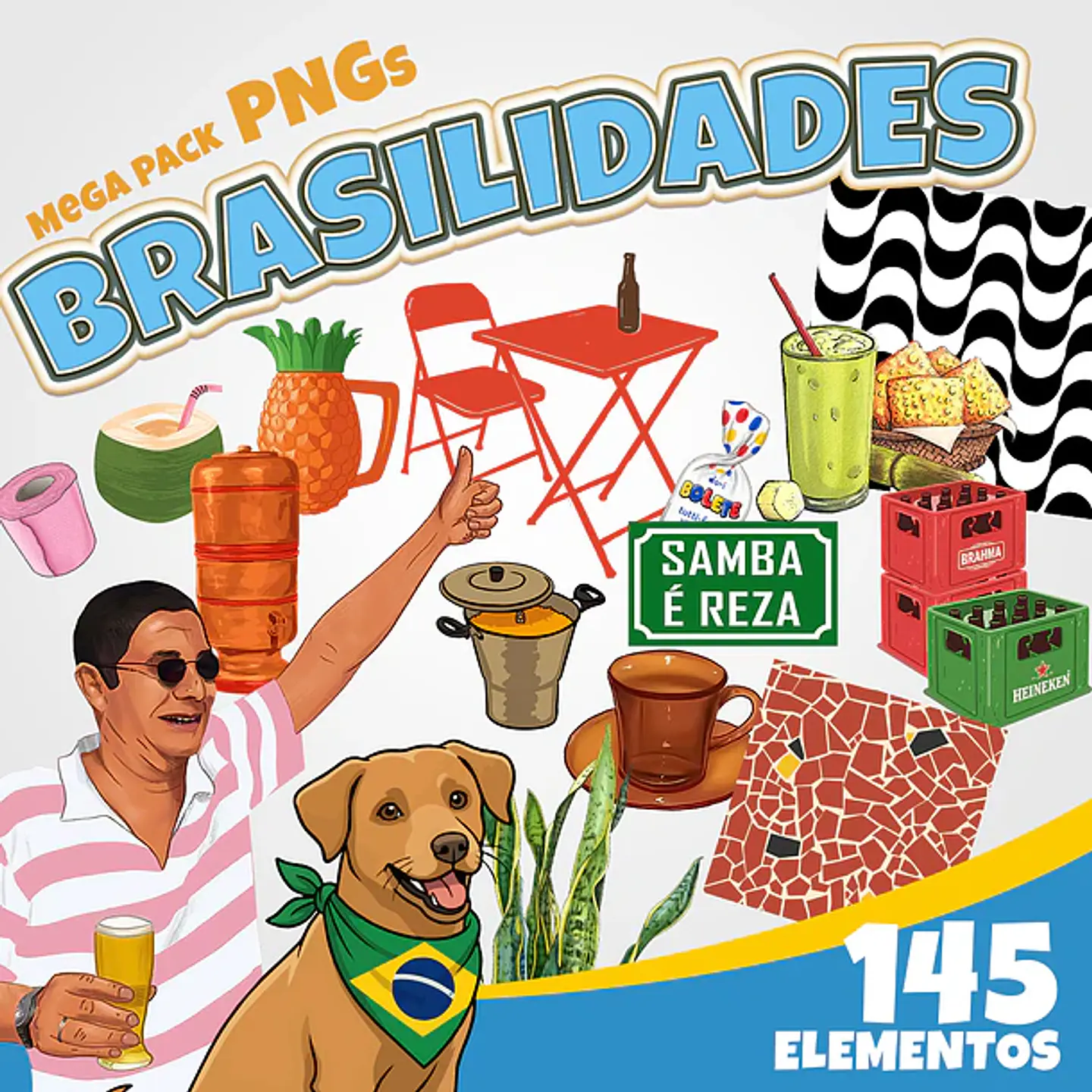 Brasilidades - Kit Digital  1