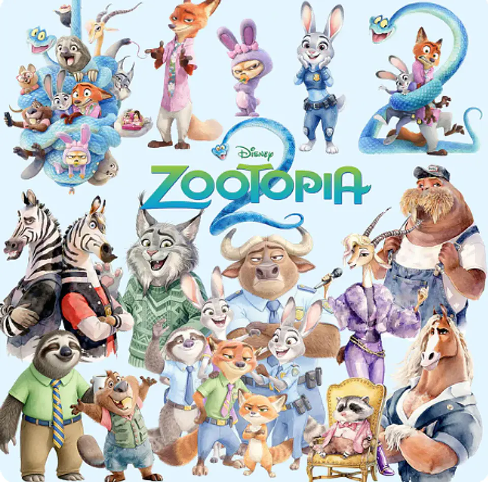 Pack Zootopia 2 - Kit Digital  1