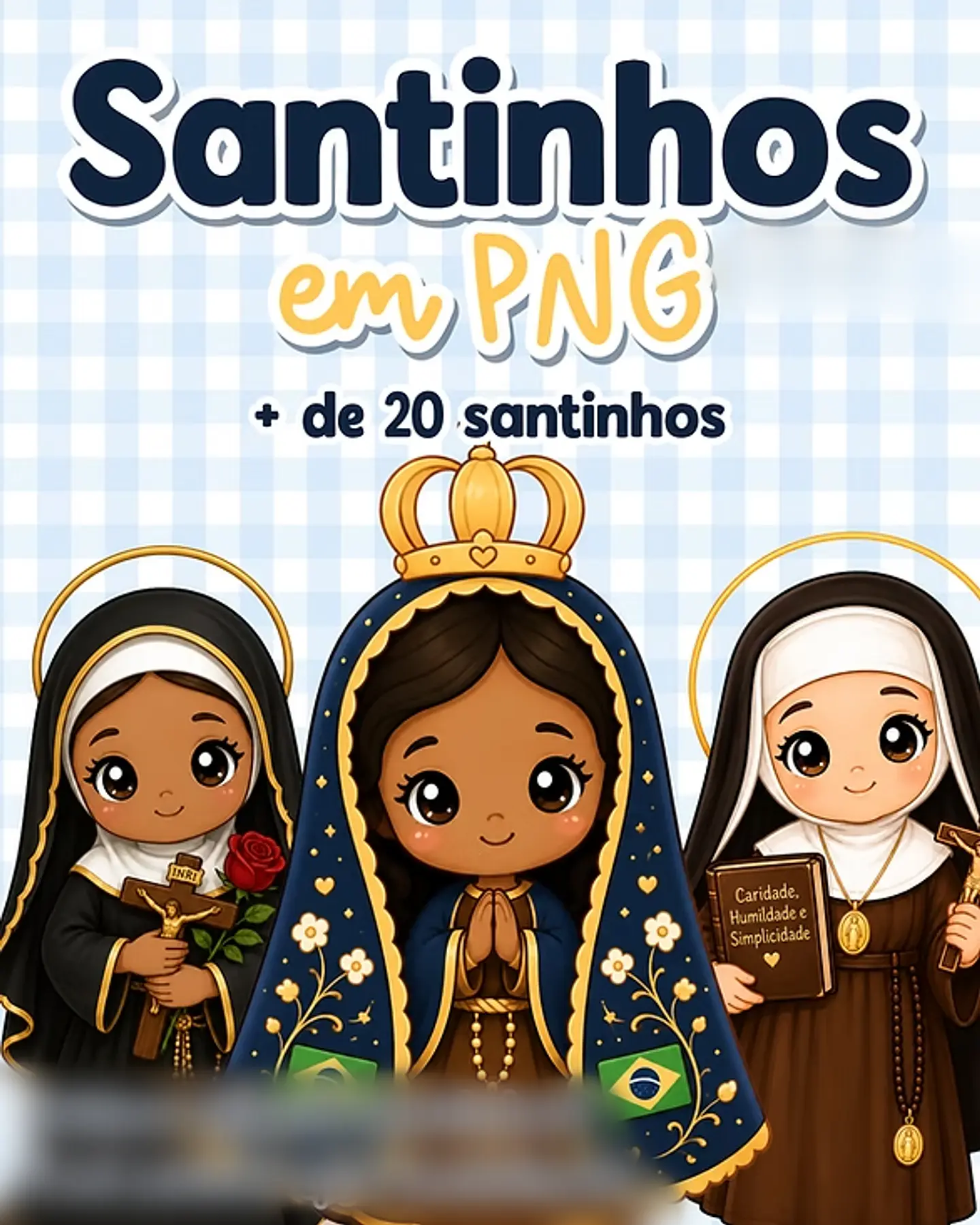 Santinhos- Kit Digital 1