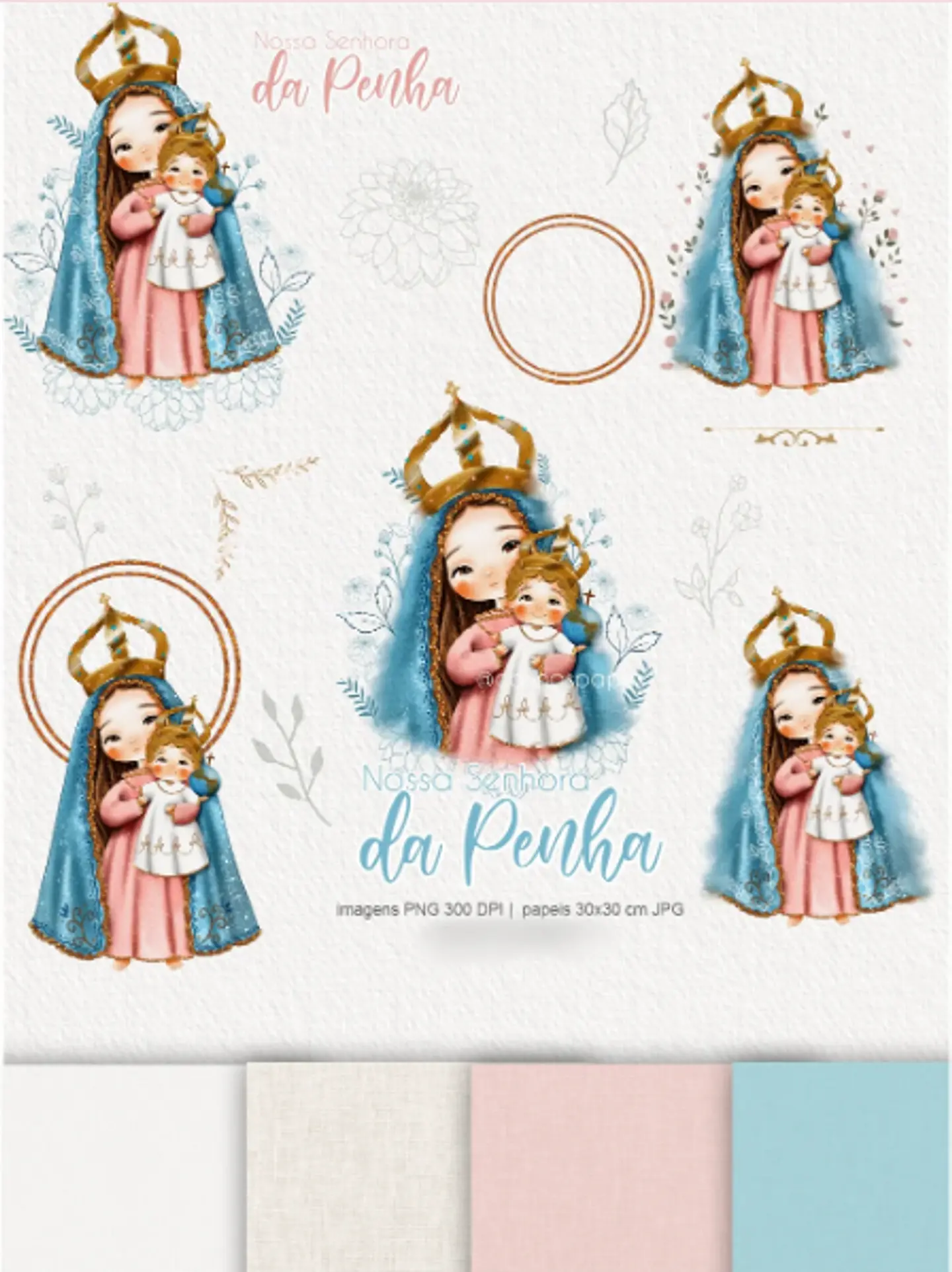 Nossa Senhora da Penha - Kit Digital  1