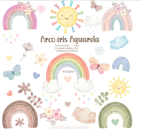 Arco Iris- Kit Digital 