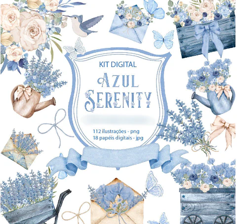 Azul Serenity- Kit Digital