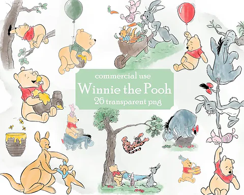  Winnie Pooh- Kit Digital  