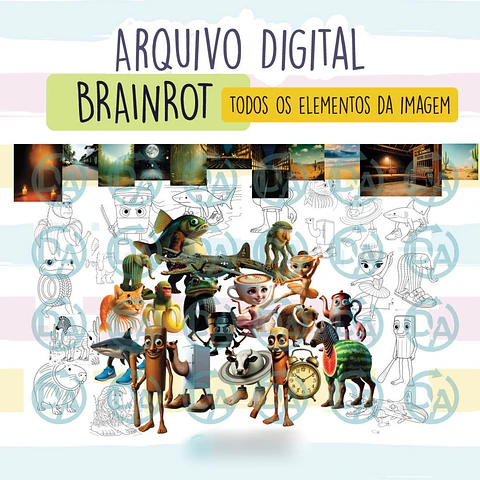 Brainrot- Kit Digital  