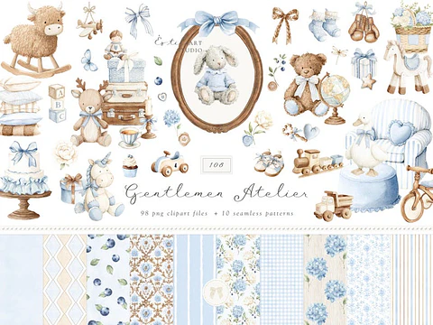 Gentlemen Atelier - Kit Digital 