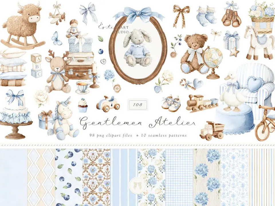 Gentlemen Atelier - Kit Digital  1