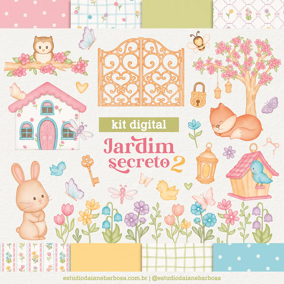 Jardim Secreto 2- Kit Digital  1