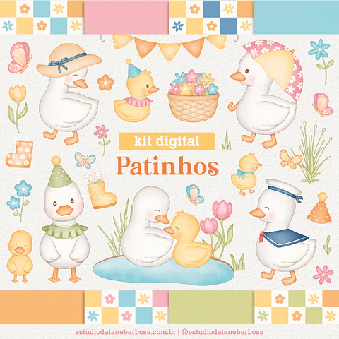 Patinhos- Kit Digital  
