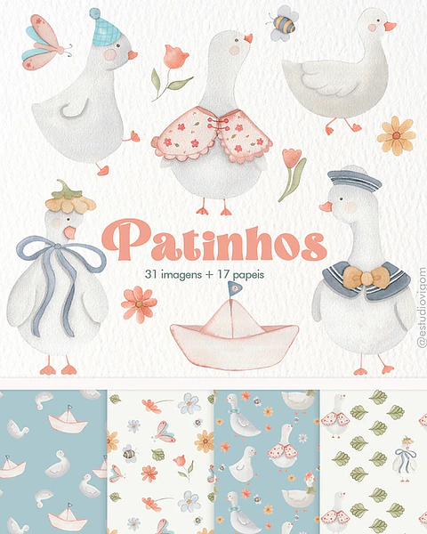 Patinhos- Kit Digital