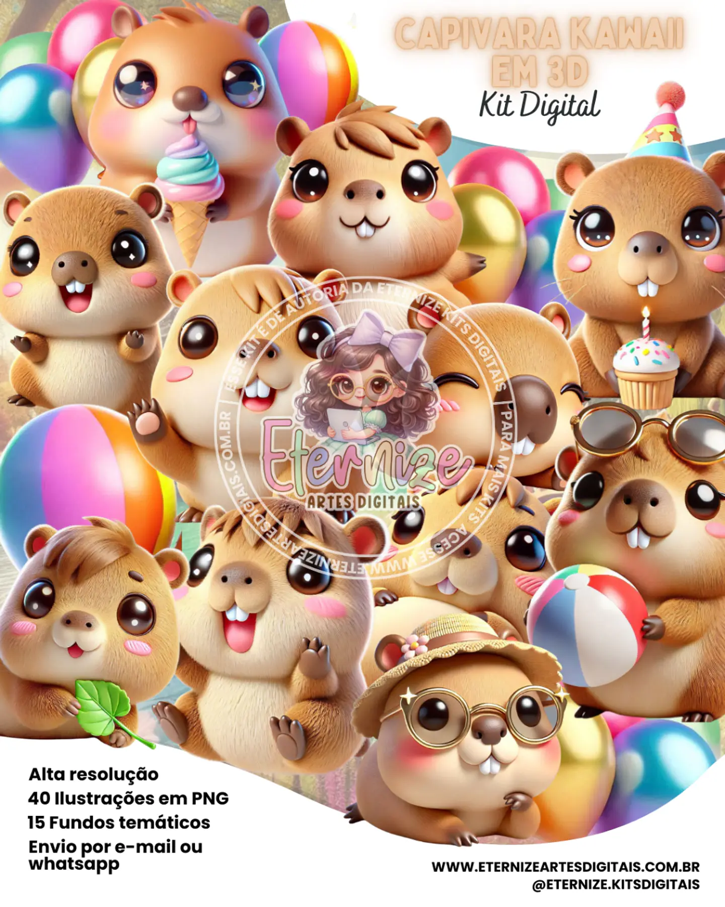 Capivara- Kit Digital    1