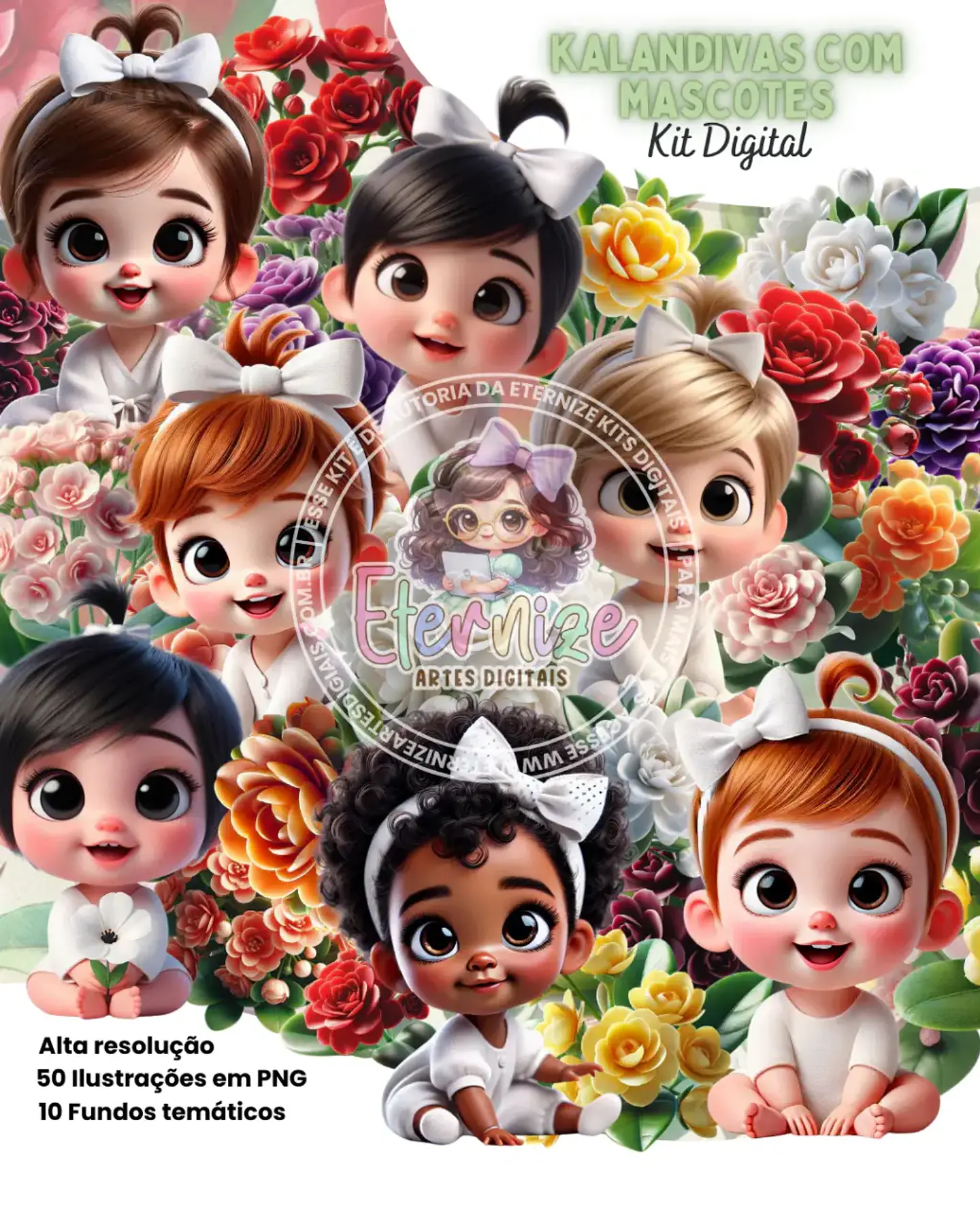Kalandivas com Mascotes- Kit Digital 1