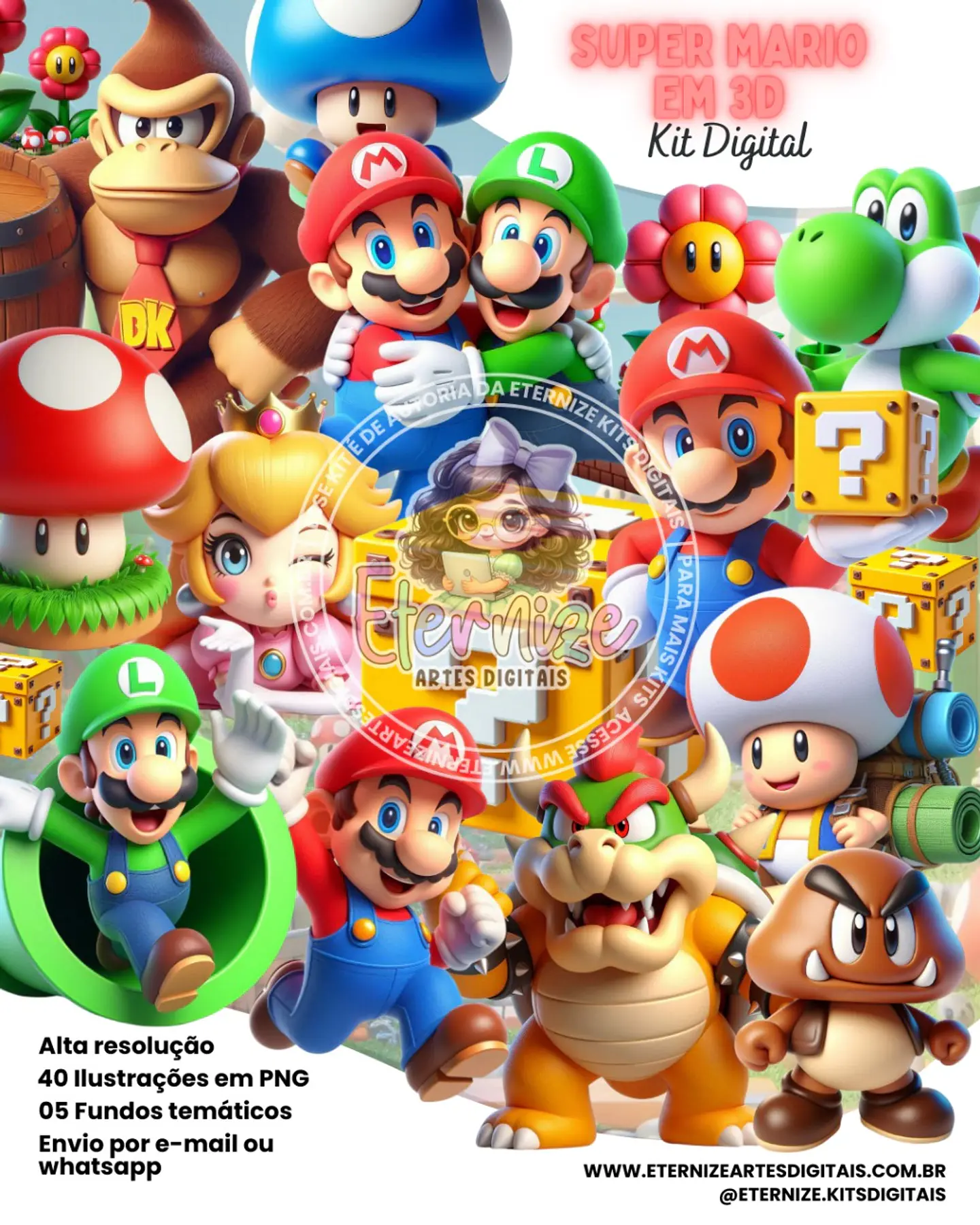 Super Mario 3D- Kit Digital    1