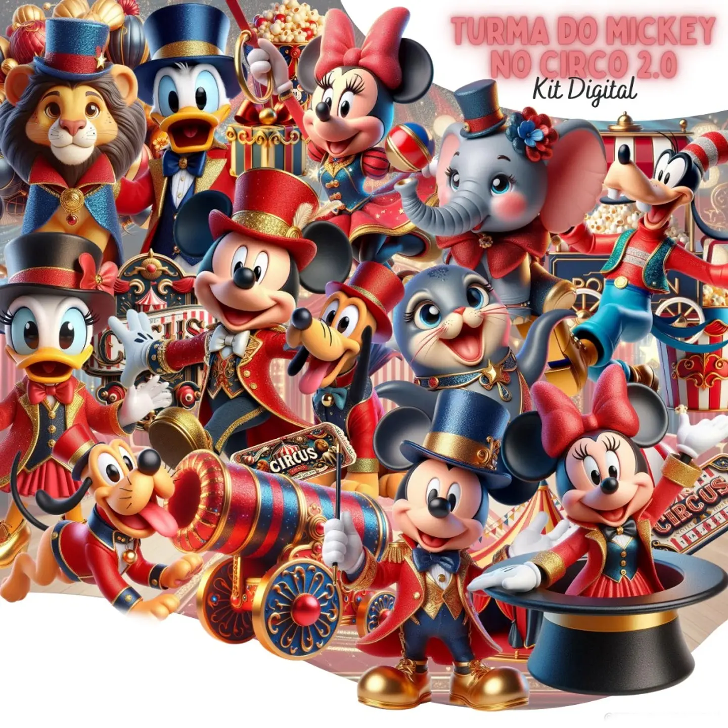 Turma do Mickey no Circo 2.0- Kit Digital   1