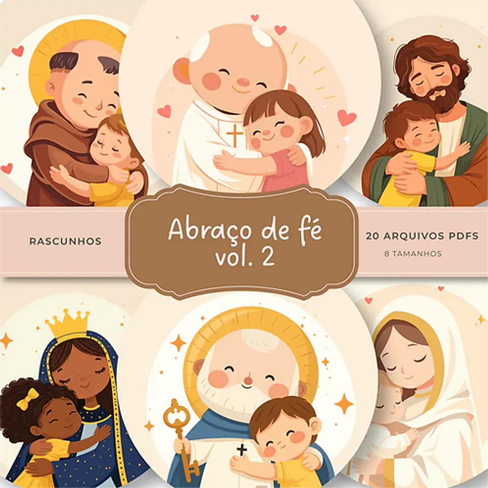 Abraço de fé - Kit Digital    1