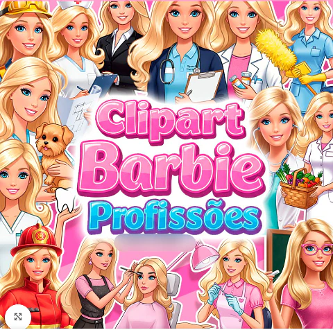 Barbie Profissões- Kit Digital 