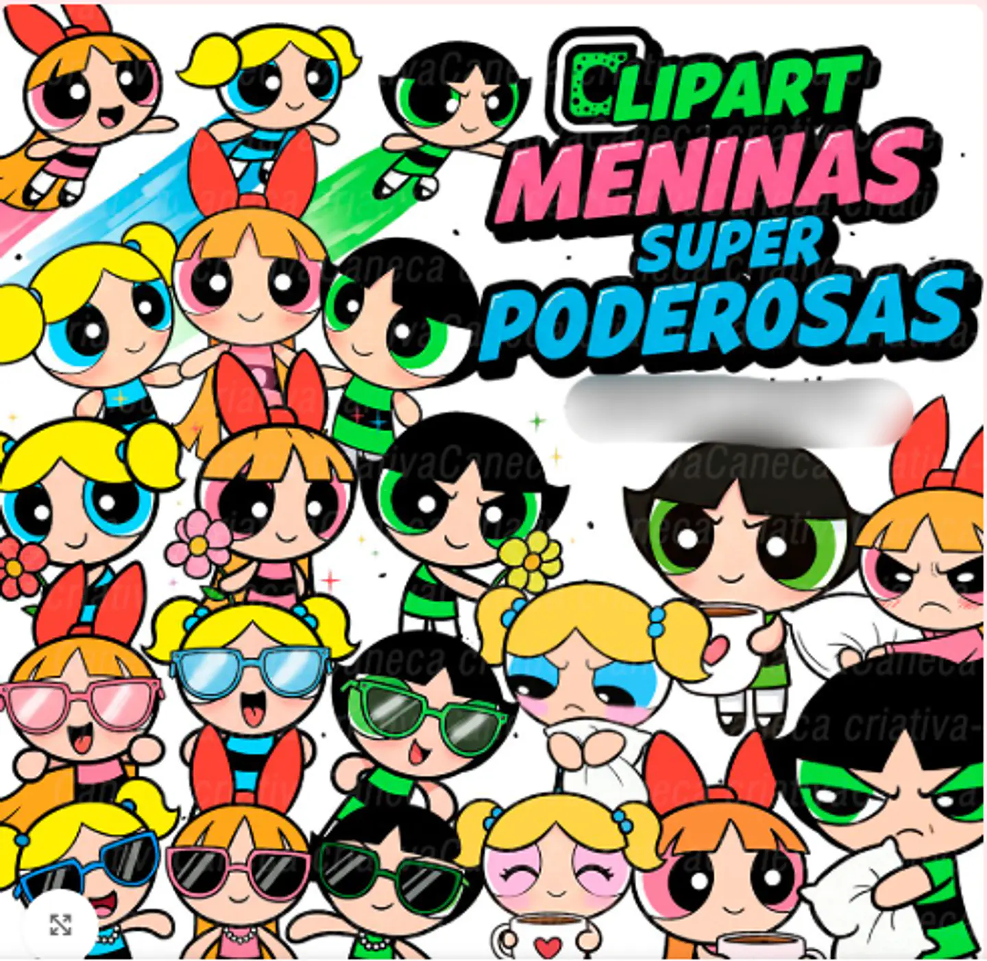 Meninas Super Poderosas- Kit Digital   1